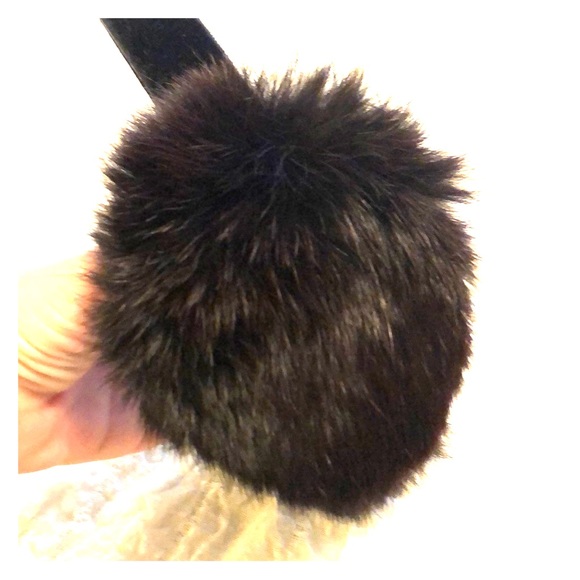 Brown Fur Ear muffs - Picture 3 of 3